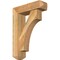 Ekena Millwork Westlake Craftsman Rough Sawn Bracket w/ Offset Brace, Western Red Cedar, 6"W x 20"D x 28"H BKT0604X20X28WTL04RWR - alternate 1
